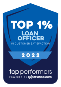 top 1% loan officer award, expereince.com